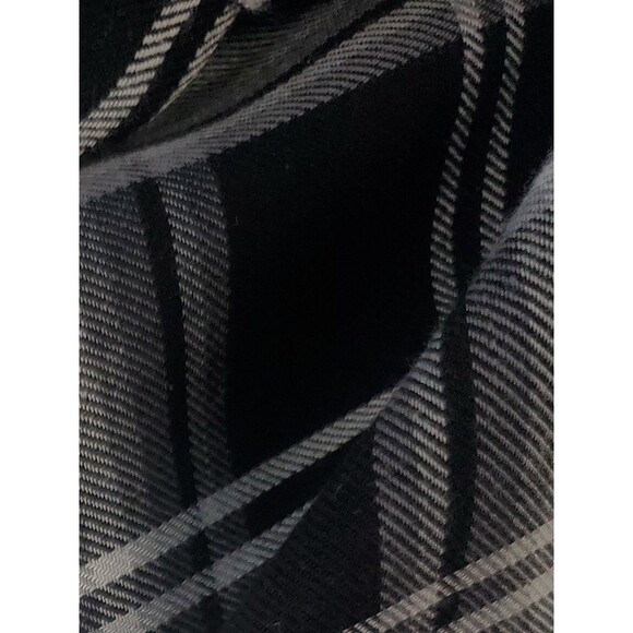 Eddie Bauer Lg Tunic Plaid Button Back Hem Long Sleeved Lightweight Viscose - Picture 9 of 12